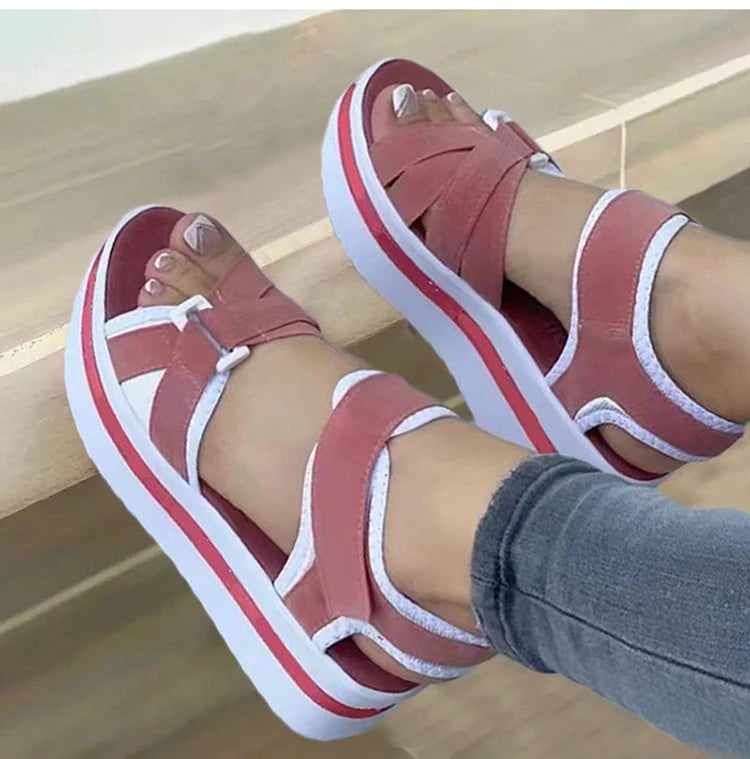 Shoes Sandals Women Summer Fashion Wedge Women Shoe Casual Women's Sandals Plus Size Elegant Female Sandal Women Footwear