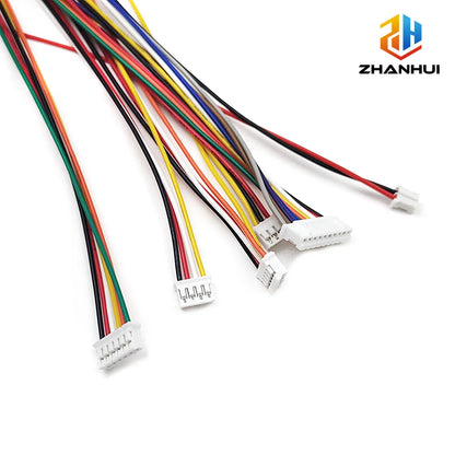 5PCS SH/JST/ZH/PH/XH 1.0MM 1.25MM 1.5MM 2.0MM 2.54MM Female Plug Connector with 10/20/30cm Wire 2/3/4/5/6/7/8/10/12P