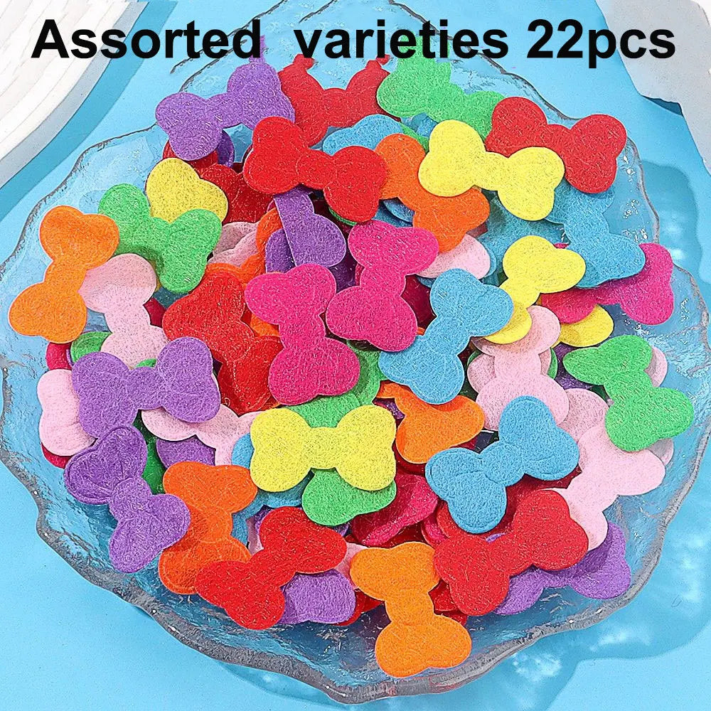 22/33/66pcs Felt Christmas Tree Set, Detachable Accessory, Suitable for Party Decoration and Christmas Decoration Accessories