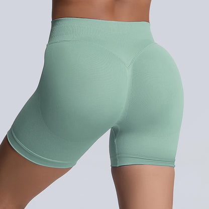 Impact Shorts Women High Waist Hip Lifting Yoga Short Fitness Seamless Elastic Workout Wear Woman Yoga Shorts Gym Female