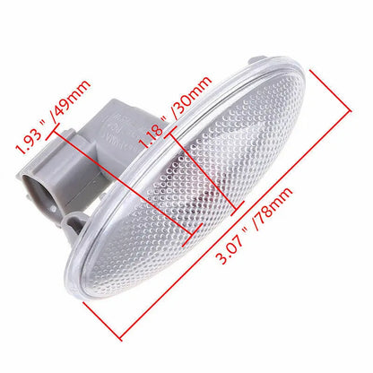 2Pcs Side Marker Indicator Lamp Turn Signal Light Fender Lights 81730-0D032 for Toyota Yaris 12.2005-03.2011 RAV4 Auris Corolla