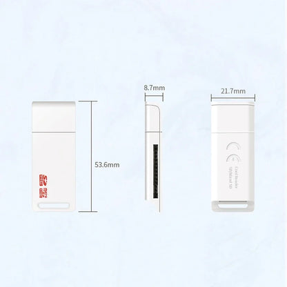 USB 2.0 TF Micro SD Card Reader High Speed Data Transfer Converter Computer Notebook Laptop USB Disk Card Writer Adapter Dongle