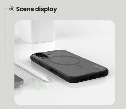 Nillkin For iPhone 17 Pro Max 17 Air iPhone 16 Pro Max 16 Plus Magnetic Shield Pro Phone Case Anti Fingerprint Back Cover