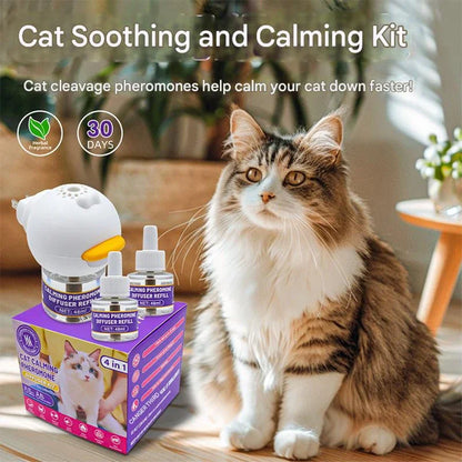6-pack pet soothing electric heating supplement liquid, cat and dog pheromone, emotional soothing and soothing agent