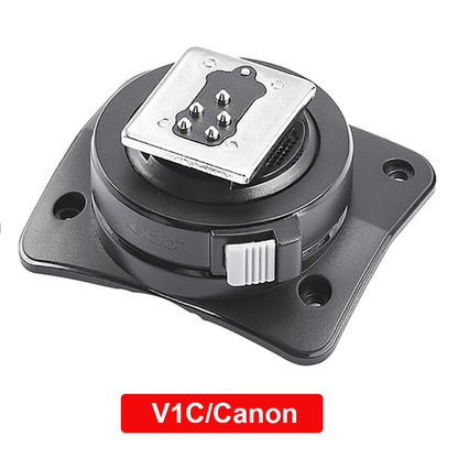 Godox V1 Hot Shoe Accessories Godox Speedlite V1 V1C V1N V1S V1F V1O V1P Flash Replace Accessories Hot Shoe