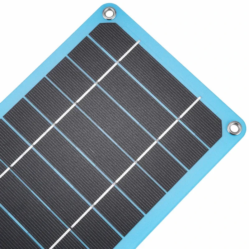 Solar Panel 20W-100W USB Type-C Waterproof Outdoor Hiking Camping Portable Battery Mobile Phone Charging Bank Charging Panel 5V