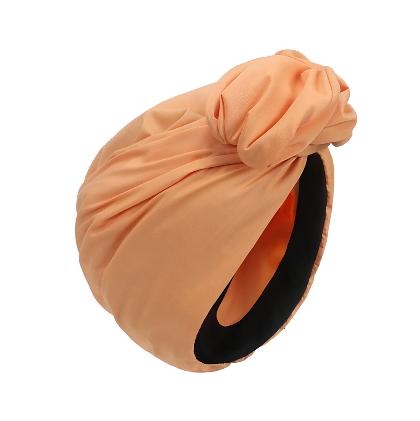 Woman Muslim Headscarf Cap Cotton Headband African Head Wraps Elegant Retro Turban for Ladies Beanies Caps Muslim Headpiece