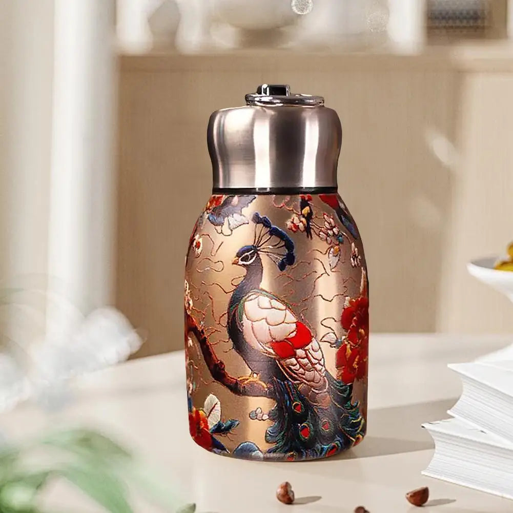 Creative Gift 316 Stainless Steel Insulated Cup 300ml Leak Proof Coffee Mug Durable Portable Water Bottle Outdoor Hiking