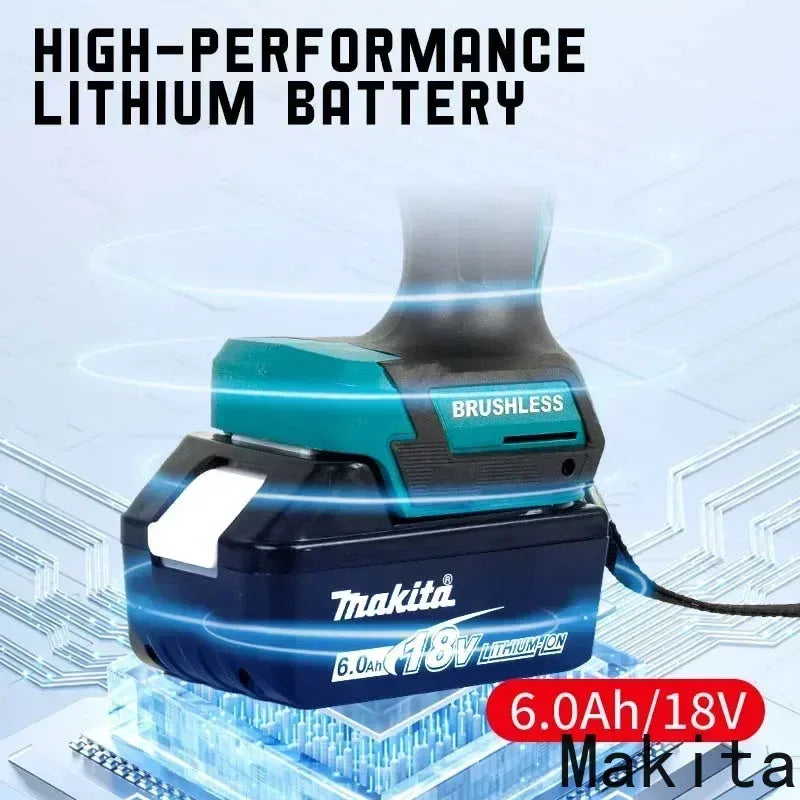 Original Makita DDF487 18V Brushless Cordless Drill Driver - 10mm Chuck, 2-in-1 Drill & Screwdriver for DIY/Home/Work