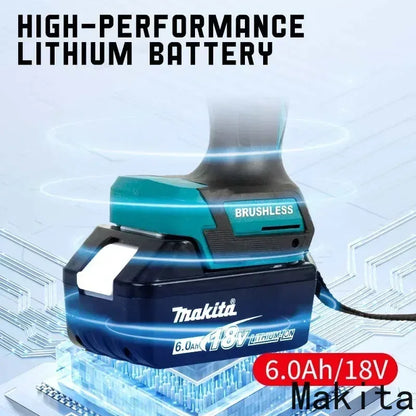 Original Makita DDF487 18V Brushless Cordless Drill Driver - 10mm Chuck, 2-in-1 Drill & Screwdriver for DIY/Home/Work