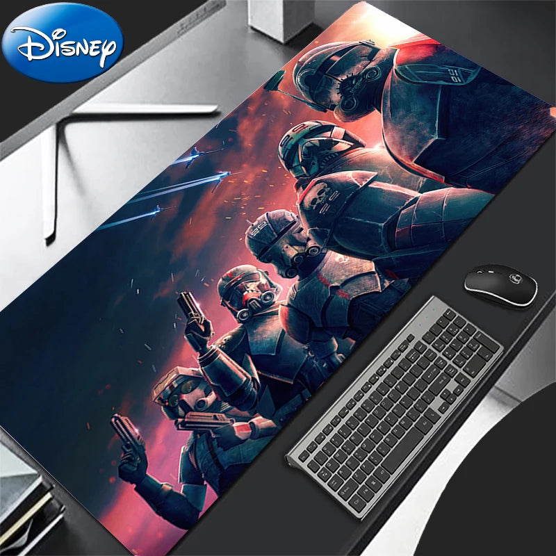 Mouse Pad Laptop Gaming Accessories Extended Desk Mouse Mat S-star HD Print W-wars Anime Mousepad Office PC Gamer Keyboard Pad