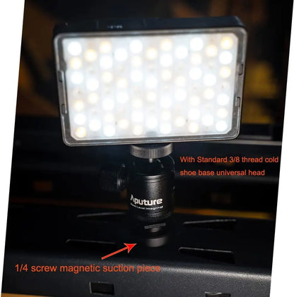 Aputure MC Pro RGBWW LED Light, 2000K-10000K Support Magnetic Attraction IP65 Protection 15 Built-in Light Effects App Control