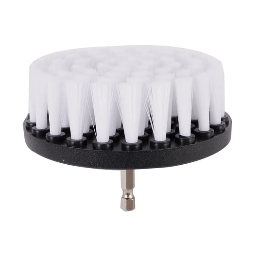 1PC 4-Inch Soft Drill Brush Attachment for Electric Scrubber Ideal for Cleaning Carpet Leather Upholstery And Car Tires by PDG ibma