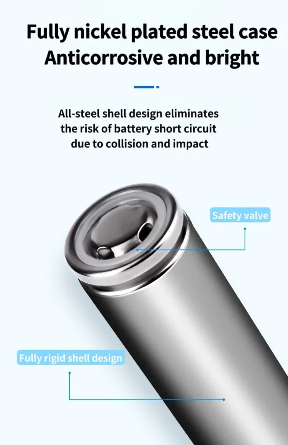 6PCS 10440 LiFePO4 Battery 3.2V 350mAh AAA Battery Charger for Electric toothbrush Electric mosquito swatter Loudspeaker Shaver