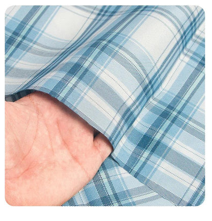 Plaid Fabric By The Meter for Japanese Jk Uniform Skirts Clothing Hair Band Clothes Pillowcases DIY Sewing Textile Anti Wrinkle
