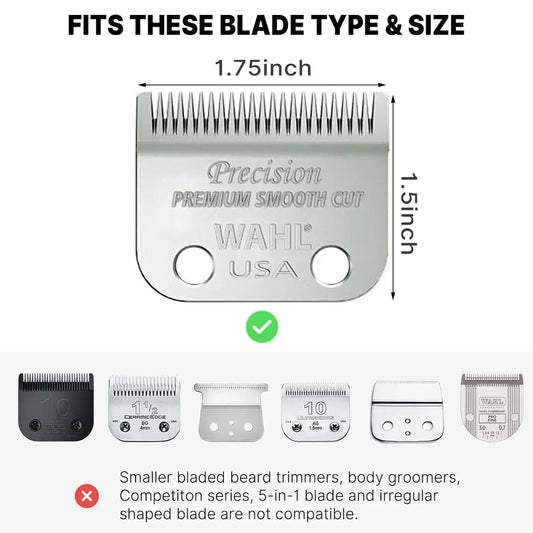 10 pcs set Professional standard Clipper Attachments Guard Guide Combs Compatible with most Wahl Hair Clippers