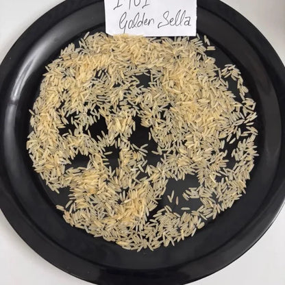 1401 Golden Sella Basmati Rice Premium Aged Long Grain Aromatic Parboiled Export Quality Bulk Supply from Saanvisha Global India