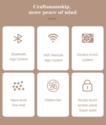 800m³ Essential Oil Diffuser HVAC Air Freshener Scent Machine Aromatizer Wall Mounted Hotel Aroma Oil Diffuser Home Fragrance