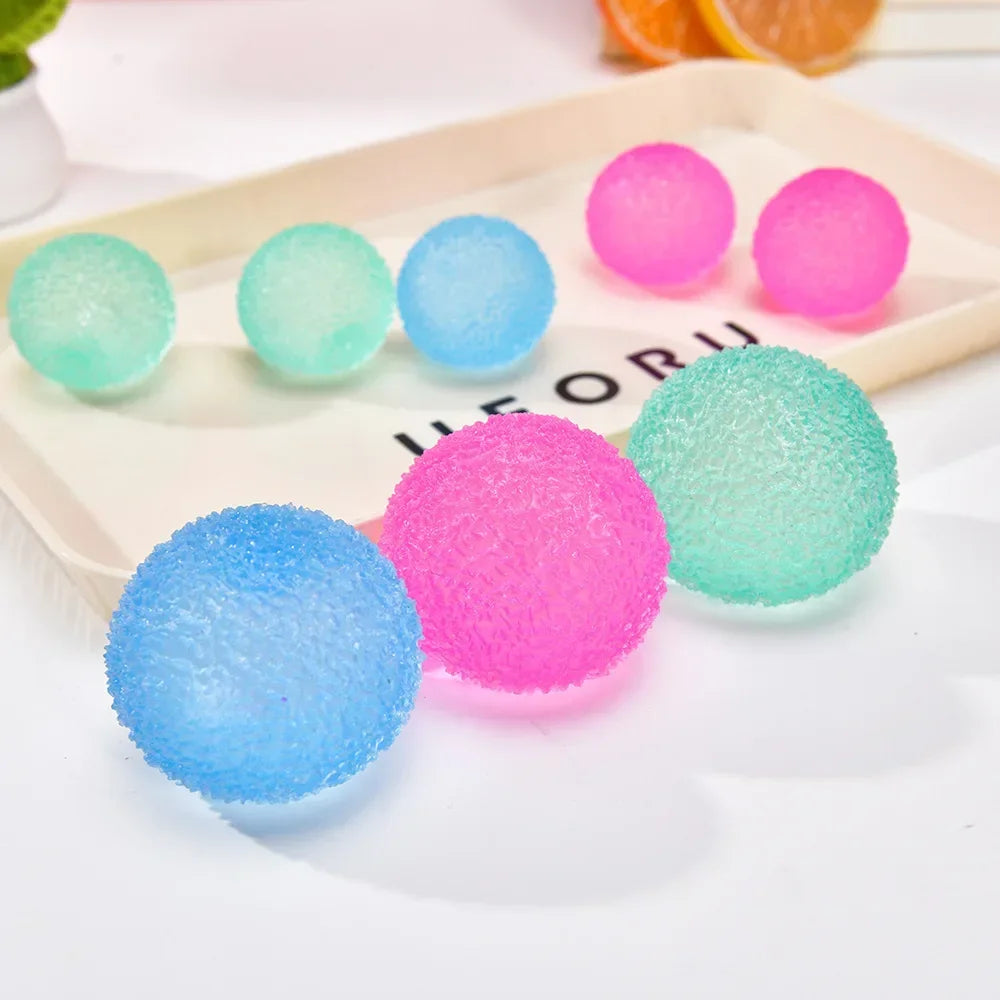 Creative popsicle shape decompression toy color gradual change extrusion decompression slow rebound practical mini toy