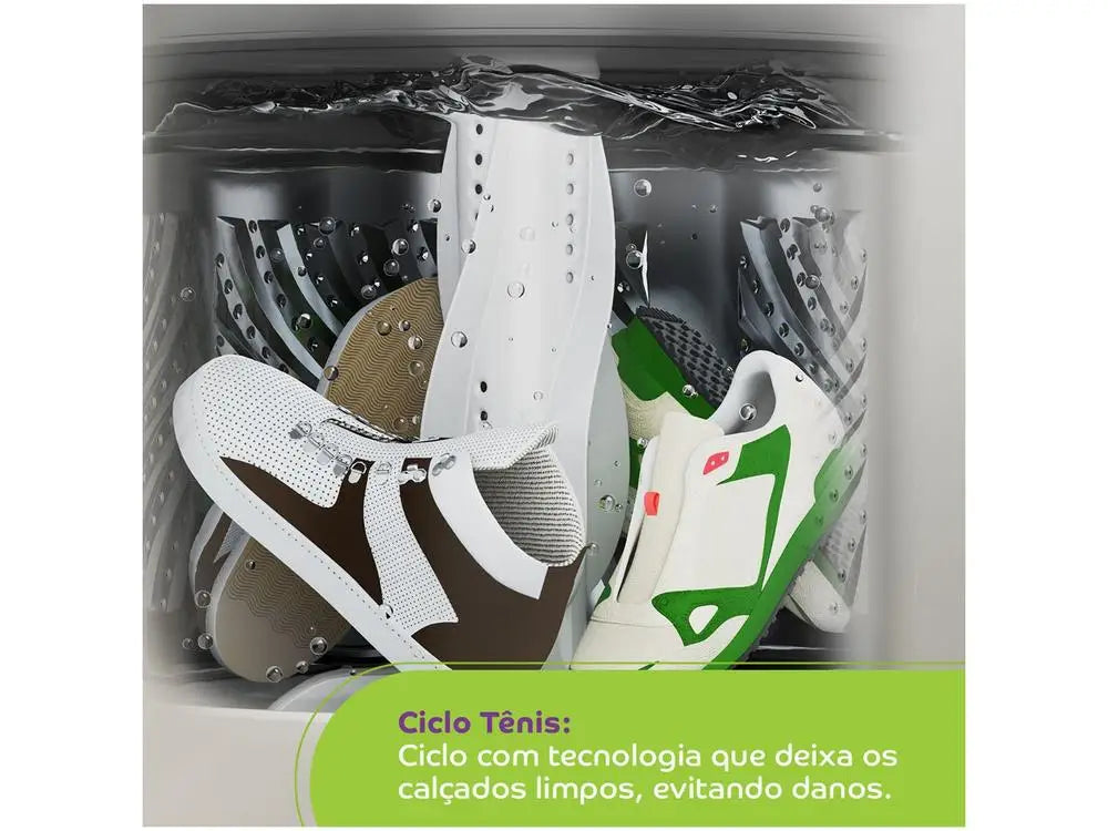 Washing Machine Consul 13kg Inox Basket 12 White Washing Programs CWN13AB - 110V