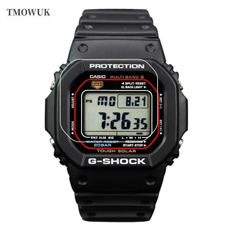 Ultra-Thin 9H Tempered Glass, Minimalist Design Meets Maximum Protection For Casio DW-5035 DW 5600 GW-B5600 GW M5600