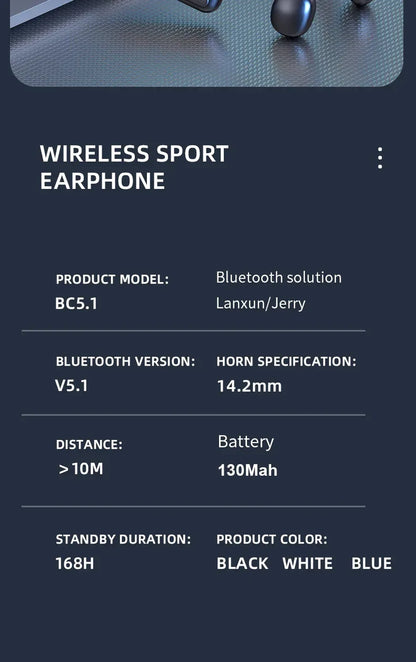 Ks15 Bluetooth Earphone Neck Mounted Wireless Headset With High Power Sound Conduction And Long Battery Life