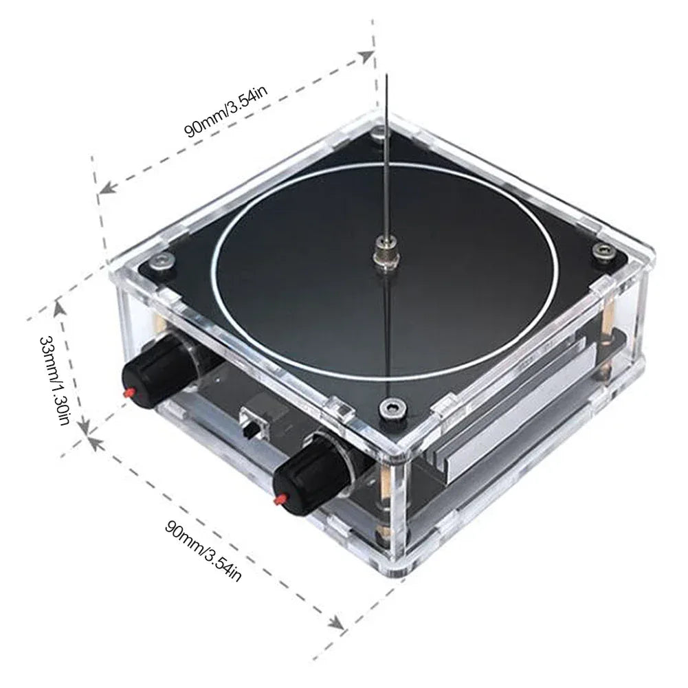 Multi-Function Music for TESLA Coil Speaker Voltage Pulse Electric Arc Generator Bluetooth-Compatible Scientific Experiment Tool