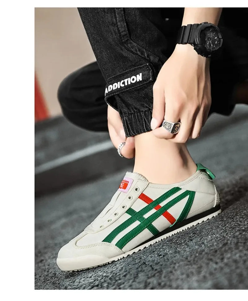 Кроссовки Мужские Men's Shoes Fashion Outdoor Casual Footwear Light Walking Flats Men's Sneakers Lace Up Flats Zapatillas Hombre