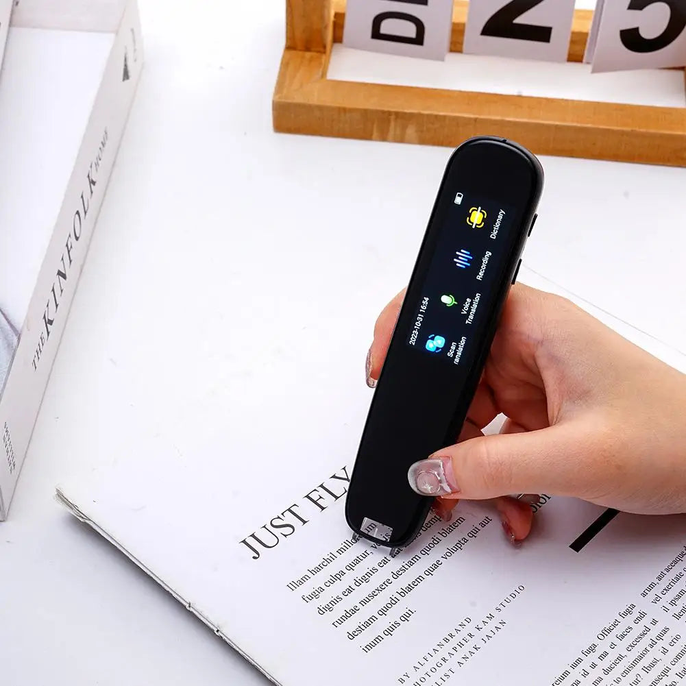 Portable Scanner Mini Handheld Document A4 Book Scanner for JPG PDF Format 300/600/900 DPI Scan Reader Pen Languages Translation