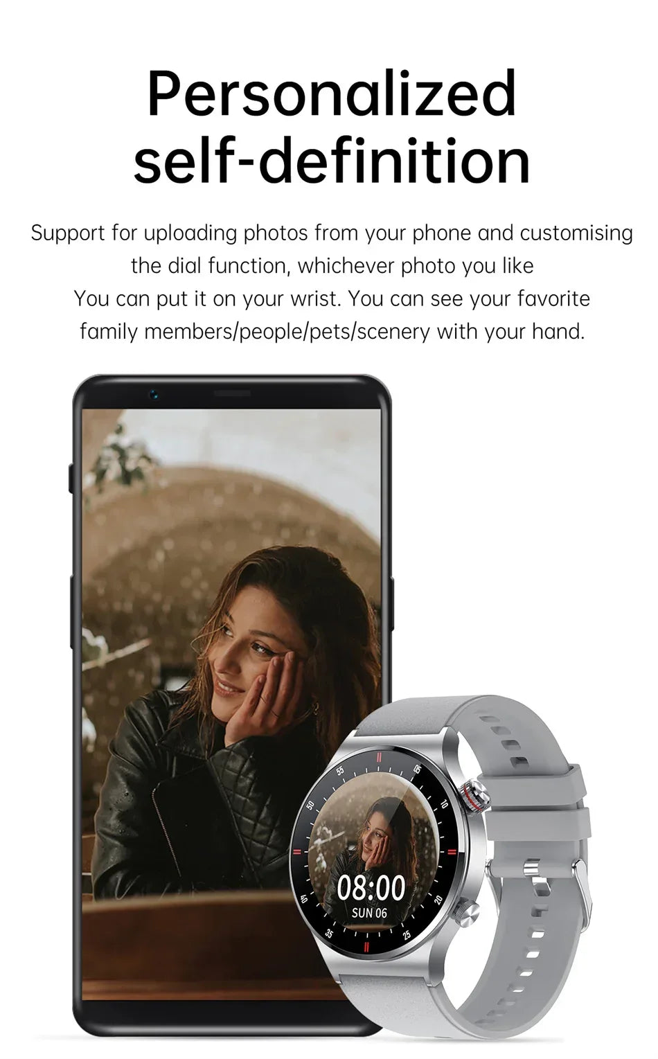 2023 New Bluetooth Call Smart watch Men Full touch Screen Sports fitness watch Bluetooth is Suitable For Android ios Smart watch