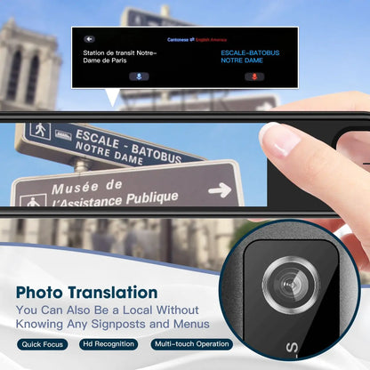 X10 Point Reading Translation Pen 3.76 Inches 142 Language Electronic Voice Scanning Pen Mutual Translation Dictionary Pen