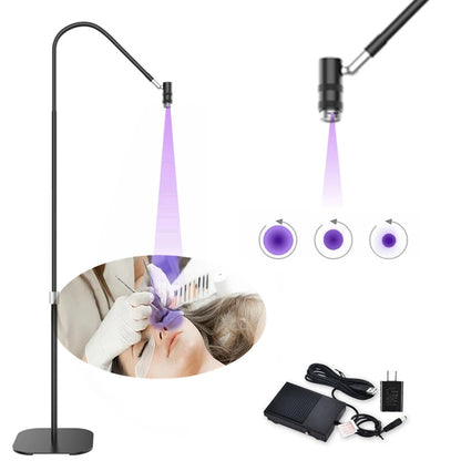 UV Lash Lamp for Eyelashes Extension Eyelash Glue Cure LED Lamp Beauty Polish Gel Fast Dryer Curing Light