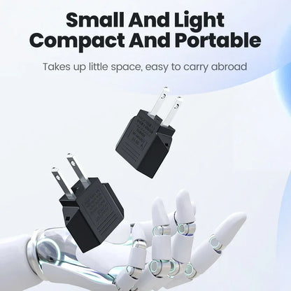 US Plug Adapter US to EU Plug Adapter European EU To US JP CN Power Adapter Electrical Plug Converter Sockets AC Charger Outlet