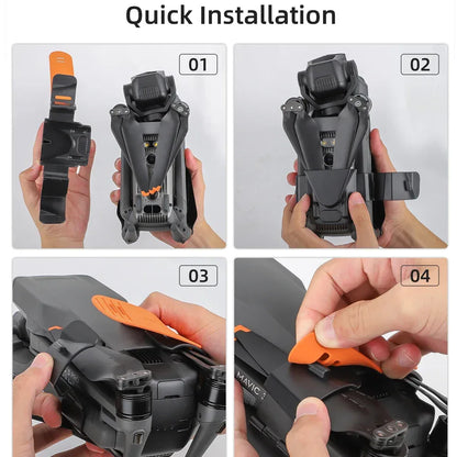 Sunnylife Propeller Holder For DJI Mavic 3/3 Pro/3 Classic Propeller Stabilizer Bracket Protective Belt Fixing Mount Drone Parts