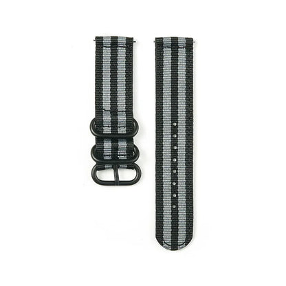 Nylon Watch Band Waterproof Ballistic Nylon One- Military Watch Straps for Men & Women Choice of Color & Width 18mm, 20mm, 22mm