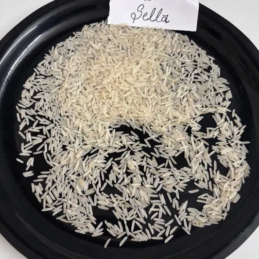 1121 White Sella Basmati Rice Premium Fresh Aromatic Aged Long Grain Soft Texture Non-Sticky Parboiled Export Quality Saanvisha by PDG ibma