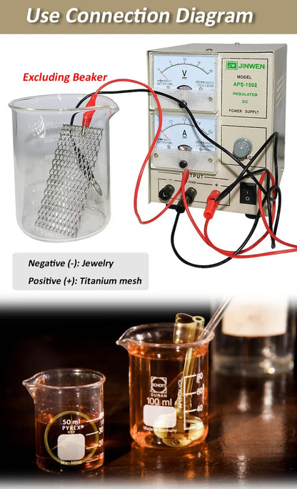 Silver Gold Plating Machine Jewelry Plater Electroplating Processing Tools with Voltage is Adjustable