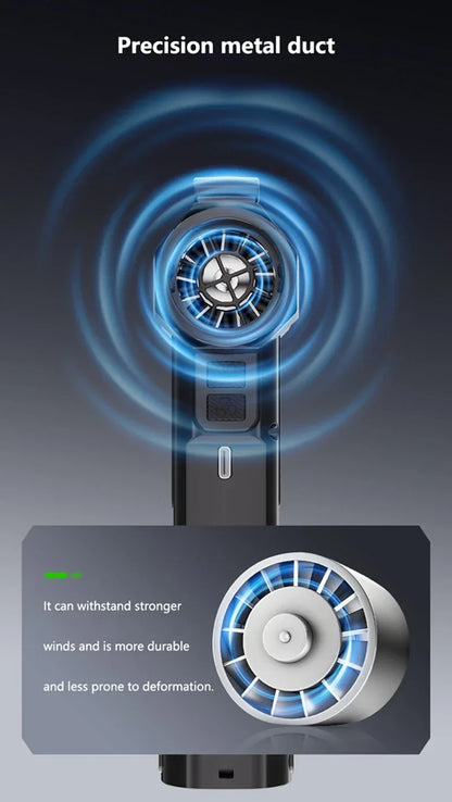 New Powerful Violent Fan 990000RPM Turbo Air Blower 380G Thrust High Speed Brushless Turbo Jet Blower With LED Lighting
