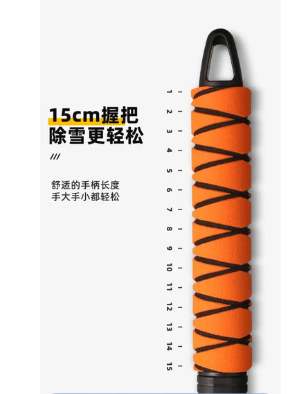 Car Ice Scraper Snow Shovel Windshield Remover Ergonomic Snow Cleaning Tool Winter Auto Glass Defrost Portable Multi-function