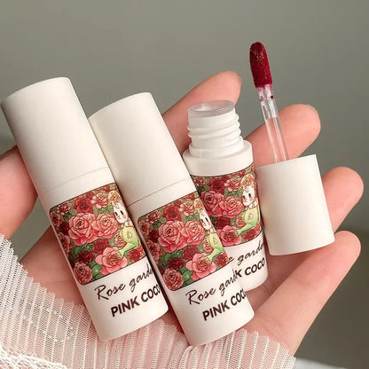 Waterproof Nude Red Pink Lip Gloss Makeup Lasting Non-stick Cup Liquid Lipstick Matte Mousse Lip Mud Sexy Women Korean Cosmetic