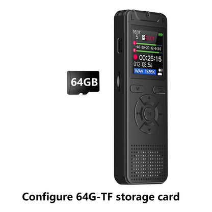Digital Voice Activated Recorder with Playback MP3 Player Sound Audio Recorder Professional Mini USB Flash Drive Recording