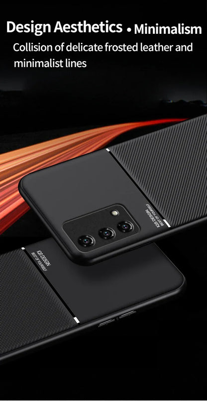 For OPPO F11 F19 F21 K11 Find X3 Pro X5 Lite Find X6 Pro Summer Heat Dissipation Anti Slip Phone Case Magnetic Matte Back Case
