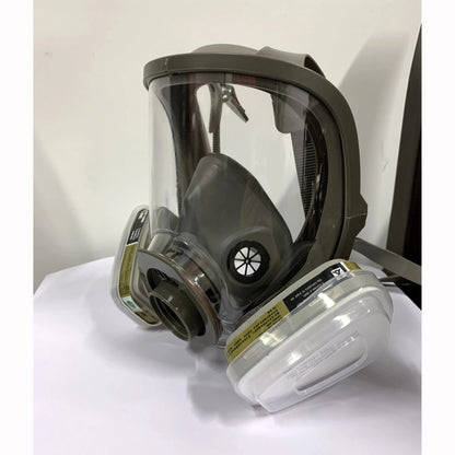 6800 Anti-gas full face mask spray paint chemical grinding activated carbon for gas mechanical polishing logging coating welding