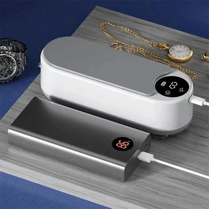 Clean Ultrasonic Cleaner Portable Household Cleaning Machine Jewelry Cleaner Machine Ring Glasse Makeup Brush Cleaner New