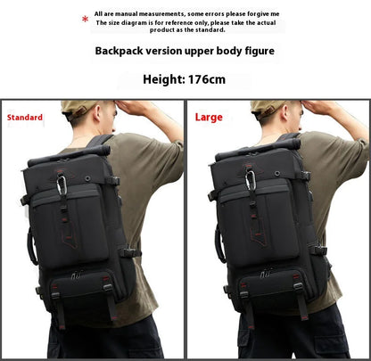 50L 70L Large Capacity Travel Backpack Luggage Sports Training Fitness Independent Shoes Storage Bag Laptop Bags