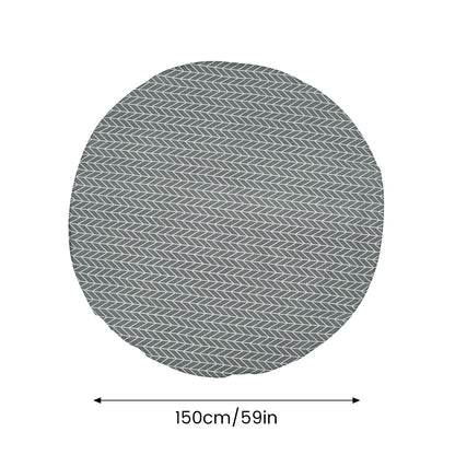 Round Tablecloth Washable Table Cloth Decorative Table Cover for Wedding Holiday Christmas Party Picnic Dining Room Table Covers