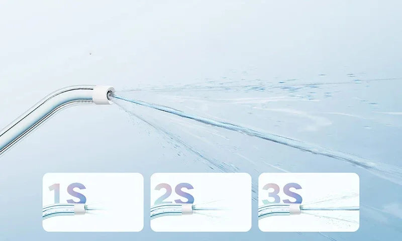 New MIJIA Portable Oral Irrigator F300 Dental Water Jet Water Flosser Teeth Whitening Bucal Tooth Cleaner Waterpulse MEO703