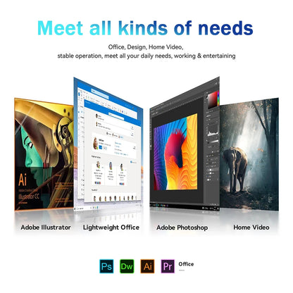2026 Mini PC Windows 11 Pro Intel Core i7-4510U Minipc Computer 16GB RAM 1TB 2TB SSD WiFi6 USB Portable Mini Desktop PC Office
