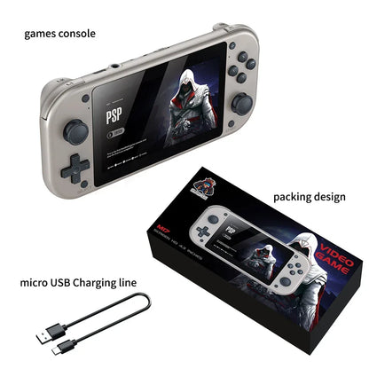 M17 Portable Video Game Console Retro Linux Open Source System 4.3-inch IPS display Portable 64GB pocket video player