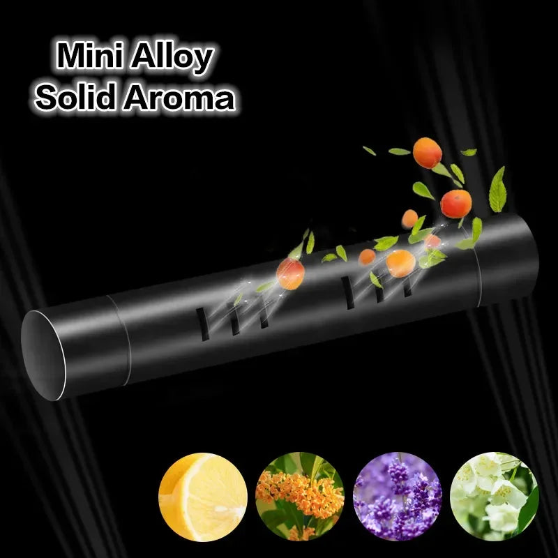 1/3/4Sets Car Air Freshener Outlet Car Air Conditioning Vent Solid Perfume Car Perfume Stick Supplement 6 Flavour